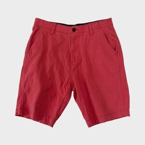 Flex Plugg Size 32 Mens Coral Pink Shorts